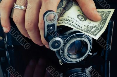 camera  and dollar