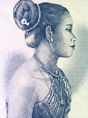 Beautiful woman from Laos