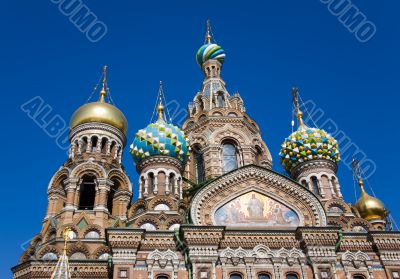 Onion domes in the sky