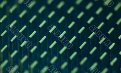 Abstract background - aluminium radiator