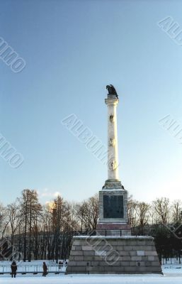Column with eagle on the top Column with eagle on the top