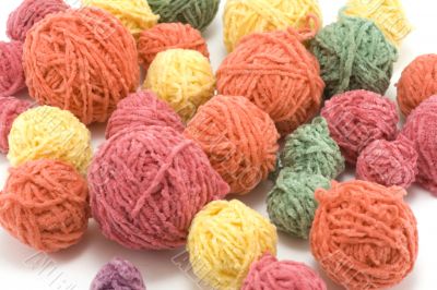 Ball of the colour threads 7