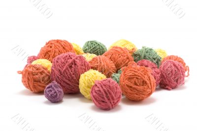 Ball of the colour threads 2