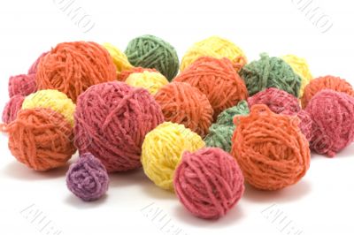 Ball of the colour threads 3