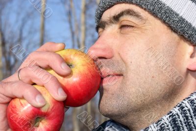 Smell of a winter apple