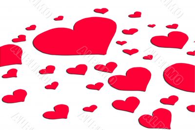 A lot of hearts