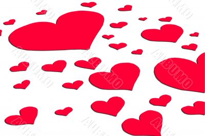 A lot of hearts