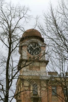 Ancient Steeple Clock