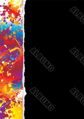 rainbow tear white rainbow tear white