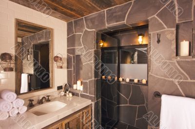 Rustic Bathroom Rustic Bathroom