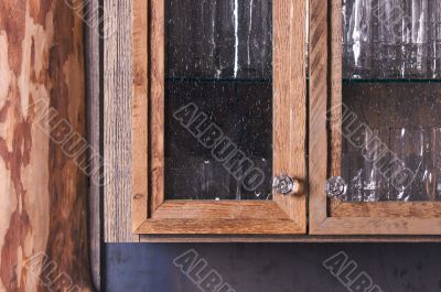 Rustic Cabinet Abstract
