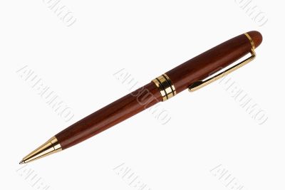 Ball point pen isolated on white