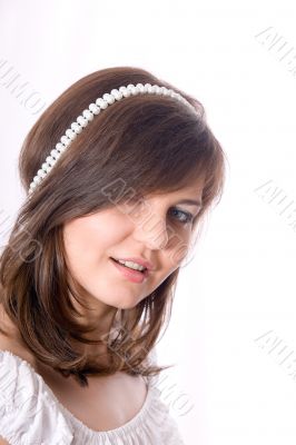 Portrait of the young girl