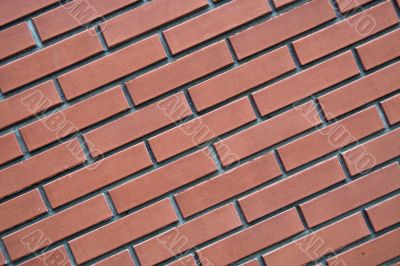 Diagonal brick structure