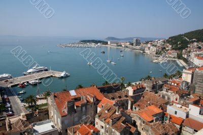 Split harbour (Croatia)