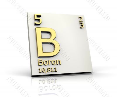 Boron from Periodic Table of Elements