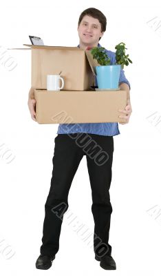 Man moves in other office