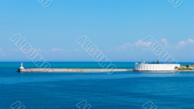 Konstantinovsky a ravelin in the Sevastopol bay