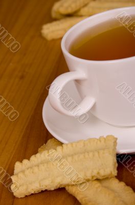 cup of tea and some cookies