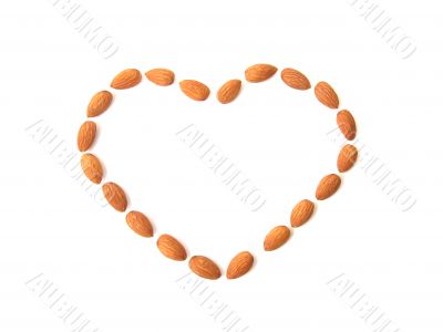 heart  of almond