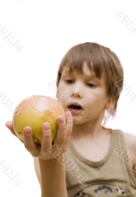 I want this apple