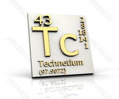 Technetium form Periodic Table of Elements Technetium form Periodic Table of Elements