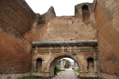 Istanbul gate in Iznik