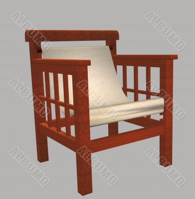 Decorative chair 3D