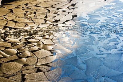 Spring Ice Drift Spring Ice Drift