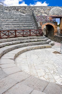 Small amphitheater in Pompeii