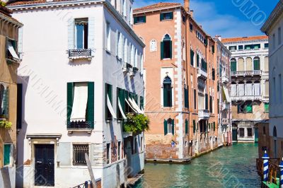 Canal in Venice Canal in Venice
