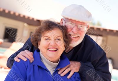 Happy Senior Adult Couple