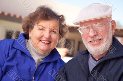 Happy Senior Adult Couple