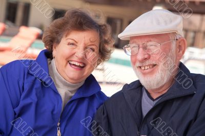 Happy Senior Adult Couple