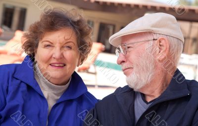 Happy Senior Adult Couple