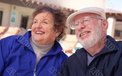 Happy Senior Adult Couple