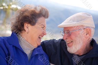 Happy Senior Adult Couple