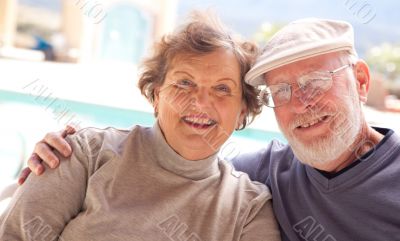 Happy Senior Adult Couple