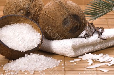 coco and vanilla bath