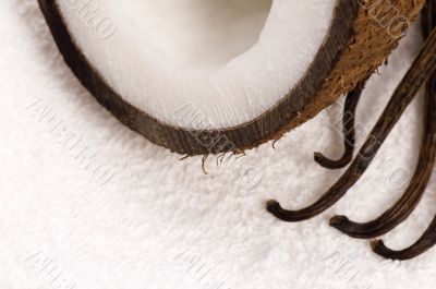 coco and vanilla bath