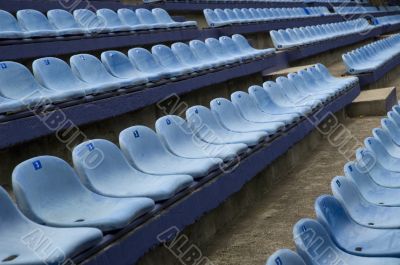 empty stadim seats