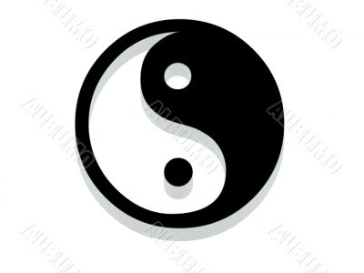 Yin Yang Icon.