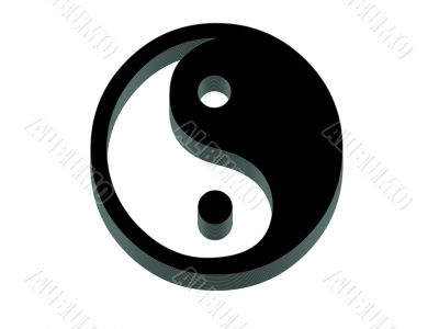 Yin Yang Icon.