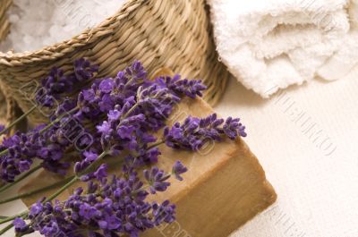 lavender bath items
