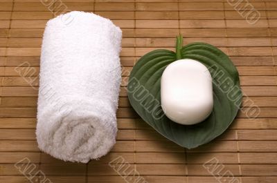 milk bath. white spa