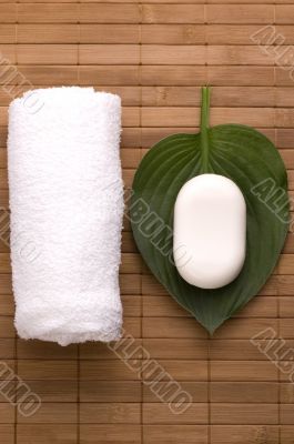 milk bath. white spa