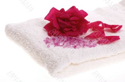 rose bath items