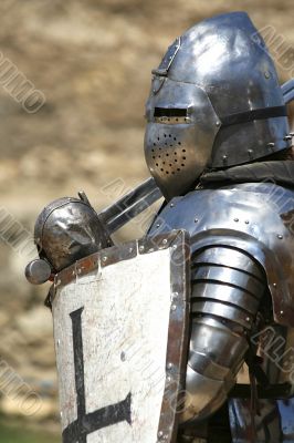 knight in shining armor / historical festival