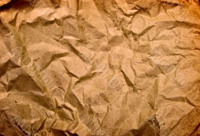 crumpled paper