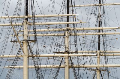 Tall ship rigging